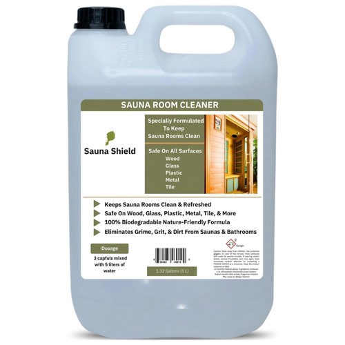 Sauna wood cleaner - cleaner:, renews